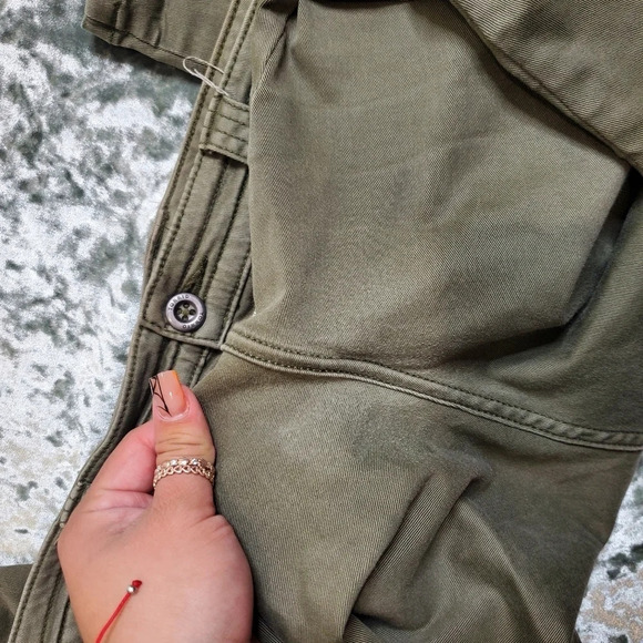 Torrid Crop Aviator Skinny Stretch Twill Mid- Rise Pant - Picture 4 of 8